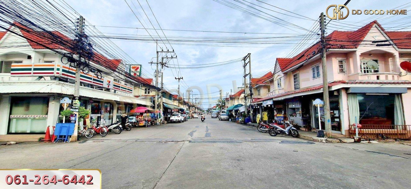 หมู่บ้านวิเศษสุขนคร 19 เฟส 1 (Baan Wisatesuknakorn 19 Phase 1) สมุทรสาคร ทาวน์เฮ้าส์ 2 ชั้น หน้าบ้านหันหน้าไม่ชนใคร-9