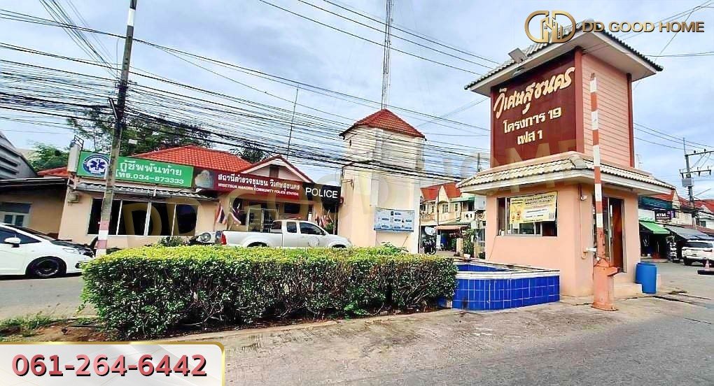 หมู่บ้านวิเศษสุขนคร 19 เฟส 1 (Baan Wisatesuknakorn 19 Phase 1) สมุทรสาคร ทาวน์เฮ้าส์ 2 ชั้น หน้าบ้านหันหน้าไม่ชนใคร-7