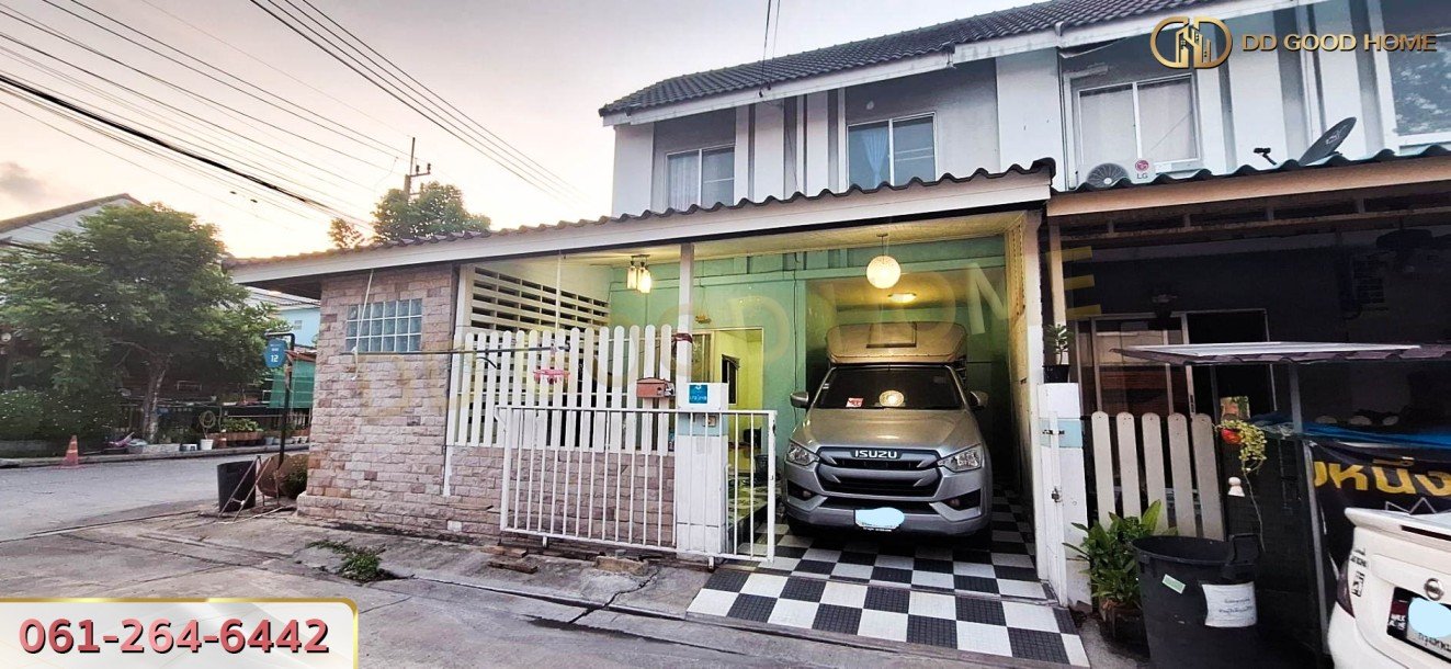 ทาวน์โฮม 2 ชั้น บ้านหลังมุม หมู่บ้านพฤกษา 73 ถนนเศรษฐกิจ สมุทรสาคร พร้อมอยู่-11
