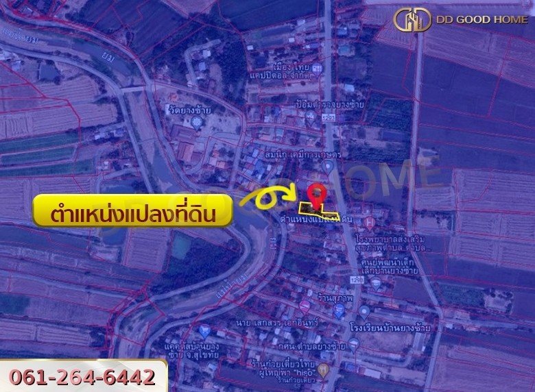 ขายบ้านเดี่ยวชั้นเดียวพร้อมที่ดิน 3 งาน 24 ตารางวา ตำบลยางซ้าย จังหวัดสุโขทัย ราคาพิเศษ!!-2
