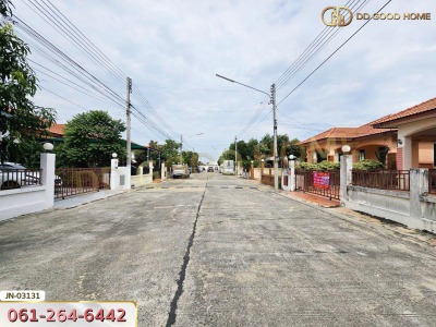 บ้านเดี่ยวชั้นเดียว บ้านสวยพร้อมอยู่ หมู่บ้านฐานมั่งคง (คลองโยง ศาลายา)