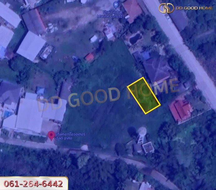 ขายที่ดินเปล่าถมแล้ว 124 ตร.ว. ที่สวย ทำเลทอง อ.บางละมุง จ.ชลบุรี-3