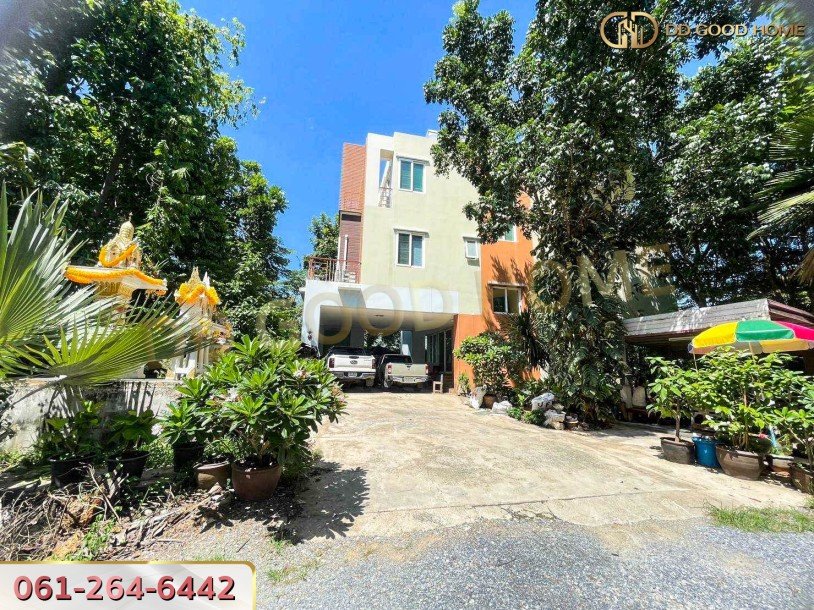 ที่ดินซอยวัดพระเงิน พร้อมสิ่งปลูกสร้าง อาคาร 3 ชั้น พร้อมที่จอดรถ อ.บางใหญ่ จ.นนทบุรี-3