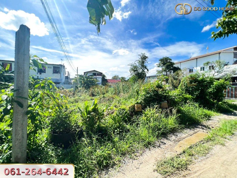 ที่ดินเปล่ายังไม่ถมขนาด 114 ตร.ว. ในซอยโกสุมรวมใจ ใกล้วัดเวฬุวนาราม(วัดไผ่เขียว)-6