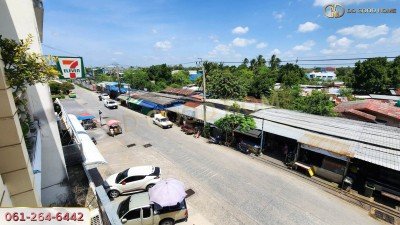 อาคารพาณิชย์ 3 ชั้น หมู่บ้าน เพอร์เฟค เพลส รัตนาธิเบศร์ ใกล้รถไฟฟ้าสายสีม่วง ต.บางรักน้อย อ.เมืองนนทบุรี