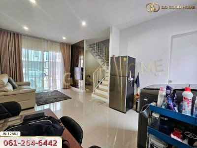 ฟอร์เร่ ปิ่นเกล้า-พุทธมณฑล สาย 5 (Foret Pinklao-Phutthamonthon Sai 5) ทาวน์เฮ้าส์ 2 ชั้น ต.กระทุ่มล้ม อ.สามพราน