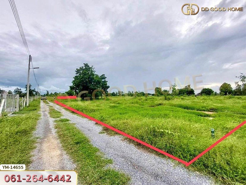 ที่ดินขนาด 4 ไร่ ใกล้วัดมาบพะยอม สุพรรณบุรี-2