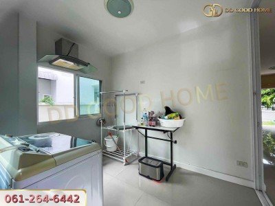 บ้านเดี่ยวพร้อมอยู่ บ้านบุญยกร เลค พาร์ค รังสิตคลอง 6