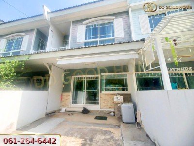 ทาวส์โฮม 2 ชั้น หมู่บ้าน Villaggio Bangna (วิลเลจจิโอ บางนา) พร้อมอยู่