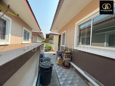 ขายบ้านเดี่ยว 1 ชั้น พร้อมอยู่!! หมู่บ้านพร้อมสุขการ์เด้นโฮม 3