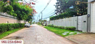 ที่ดินเปล่า ซ.ร่วมมิตรพัฒนา ถนนวัชรพล บางเขน บรรยากาศร่มรื่น เป็นส่วนตัว