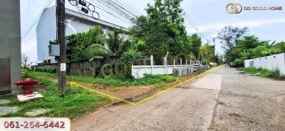 ที่ดินเปล่า ซ.ร่วมมิตรพัฒนา ถนนวัชรพล บางเขน บรรยากาศร่มรื่น เป็นส่วนตัว