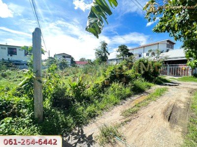 ที่ดินเปล่ายังไม่ถมขนาด 114 ตร.ว. ในซอยโกสุมรวมใจ ใกล้วัดเวฬุวนาราม(วัดไผ่เขียว)