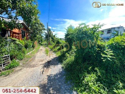 ที่ดินเปล่ายังไม่ถมขนาด 114 ตร.ว. ในซอยโกสุมรวมใจ ใกล้วัดเวฬุวนาราม(วัดไผ่เขียว)