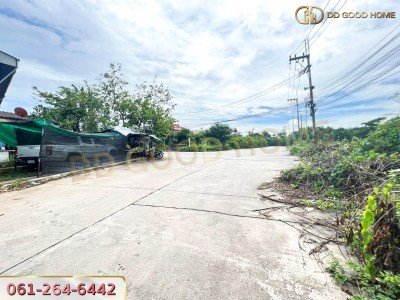 ที่ดินเปล่าถมแล้ว 2 ไร่ 1 งาน 47 ตร.ว. สามารถสร้างโรงงานในซอยศาลเจ้า เลียบคลองสี่วา ต.คอกกระบือ จ.สมุทรสาคร