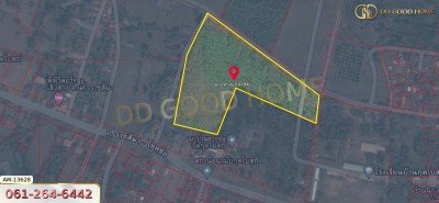 ที่ดินขนาด 26 ไร่ 283 ตร.ว. ถ.ราชสีมา-โชคชัย หลังสถานีอนามัยกุดโบสถ์ นครราชสีมา