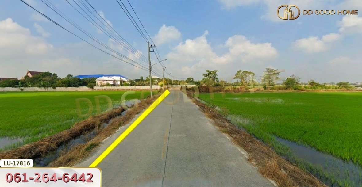 ที่ดิน อ.ลาดหลุมแก้ว 7 ไร่ 41 ตร.ว. ติดคลองโยธา ปทุมธานี-4